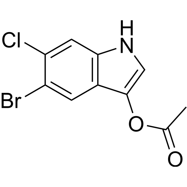 5-Bromo-6-chloro-1H-indol-3-yl acetate 102185-48-8